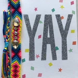 Pull-Cord Friendship Bracelets with a Unique Gem ✨